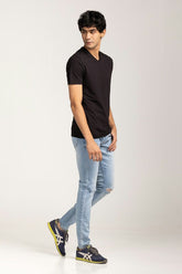 Black Basic T-Shirt JVN-SIG-D038